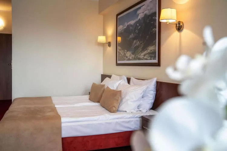 Pokój hotelowy w Zakopanem, Elegancki pokój Comfort Plus w Tatra Hotel Zakopane