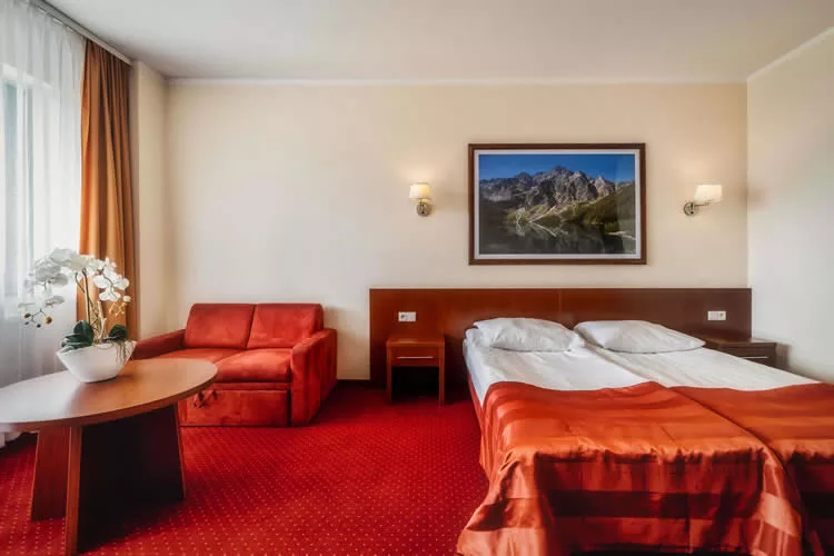 Pokój do wynajęcia w atrakcyjnej cenie w zakopiańskim hotelu, Elegancki pokój w Tatra Hotel Zakopane